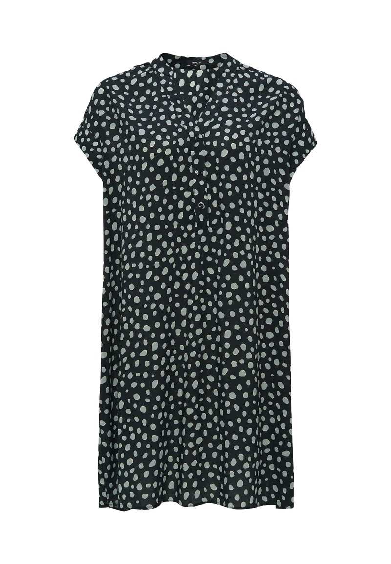 OPUS Blusenkleid schwarz