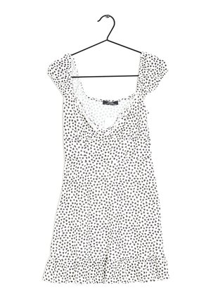 Bershka, Robe de jour - white, black