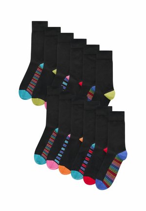 ESSENTIAL 12 PACK - Socks - black stripe