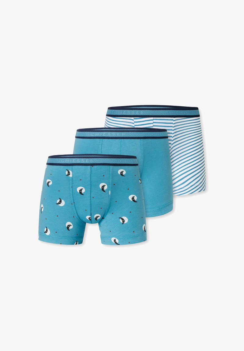 Schiesser 3-PACK - Culotte - blau weiss