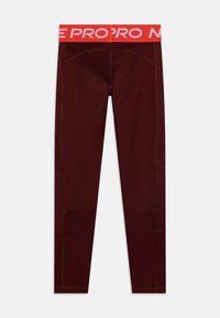 Nike Performance UNISEX - Leggingek - Nadrágok - dark team red/picante red/white