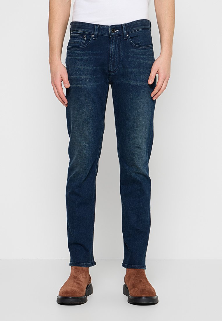 Denham Slim fit jeans donkerblauw Denham Slim fit jeans donkerblauw