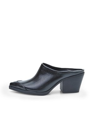 Mules à talons - nero