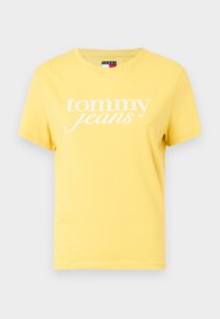 SLIM ESSENTIAL LOGO TEE - Print T-shirt - yellow dahlia