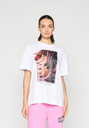 TEE PHOTO - T-shirt till träning - white