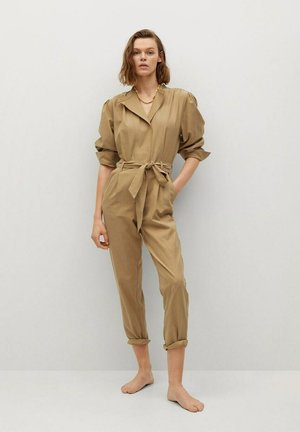 Overall / Jumpsuit /Buksedragter - beige