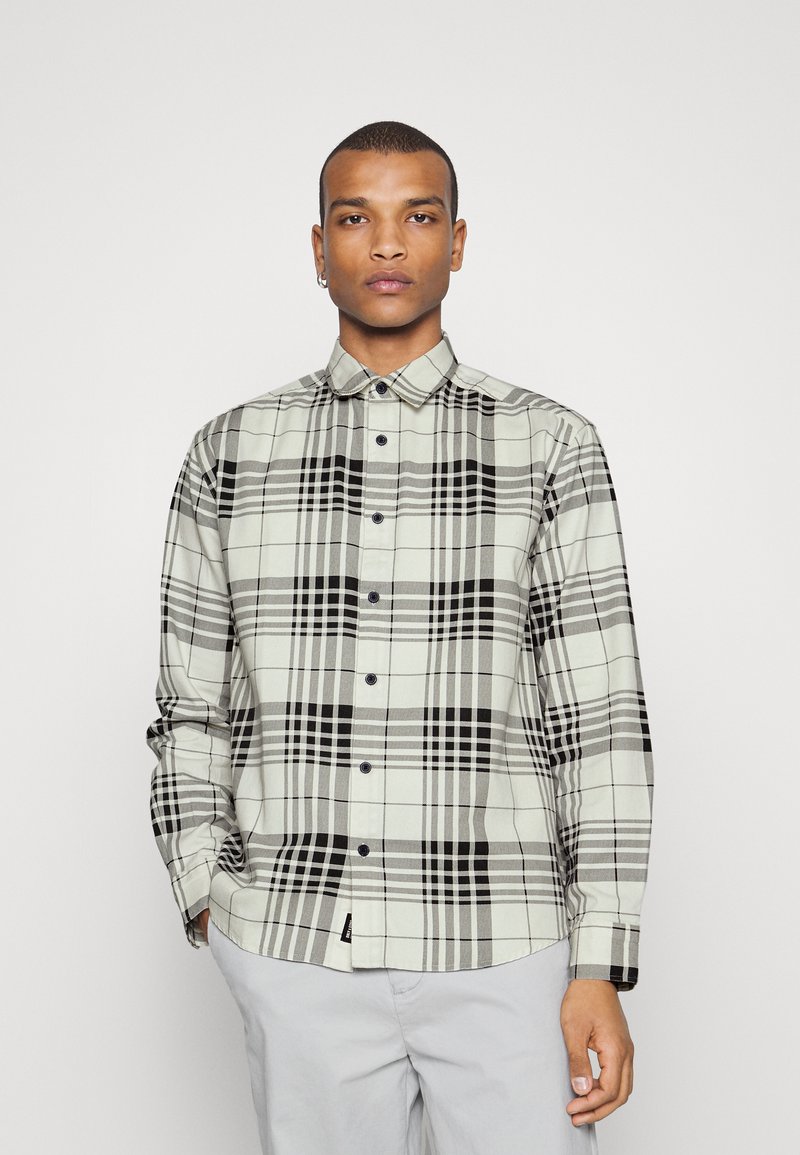 Only & Sons - ONSYOX LIFE CHECK WASHED SHIRT - Skjorter - cloud dancer, Forstør