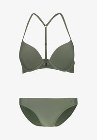 Unausgewählt, olive