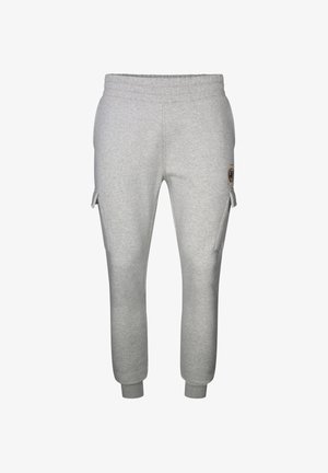 SIKSILK, ESSENTIALS - Oldalzsebes nadrágok - grey marl
