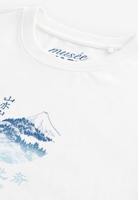 Next HOKUSAI THE GREAT WAVE LICENSE STANDARD - Nyomott mintás póló - white hokusai mountain