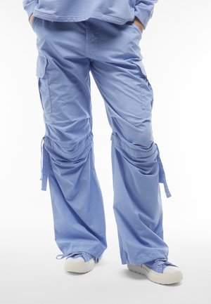 MELANIE CARGO - Trousers - hydrangea direct dyed
