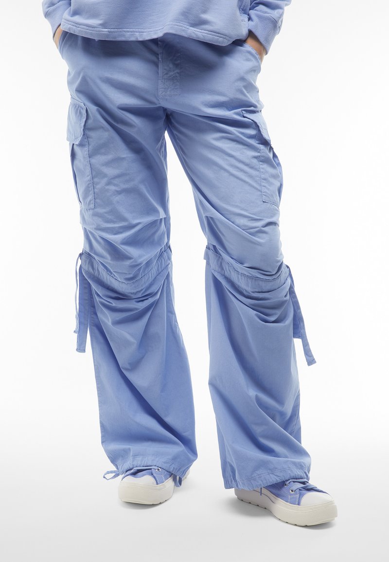 Freddy MELANIE CARGO - Housut - hydrangea direct dyed