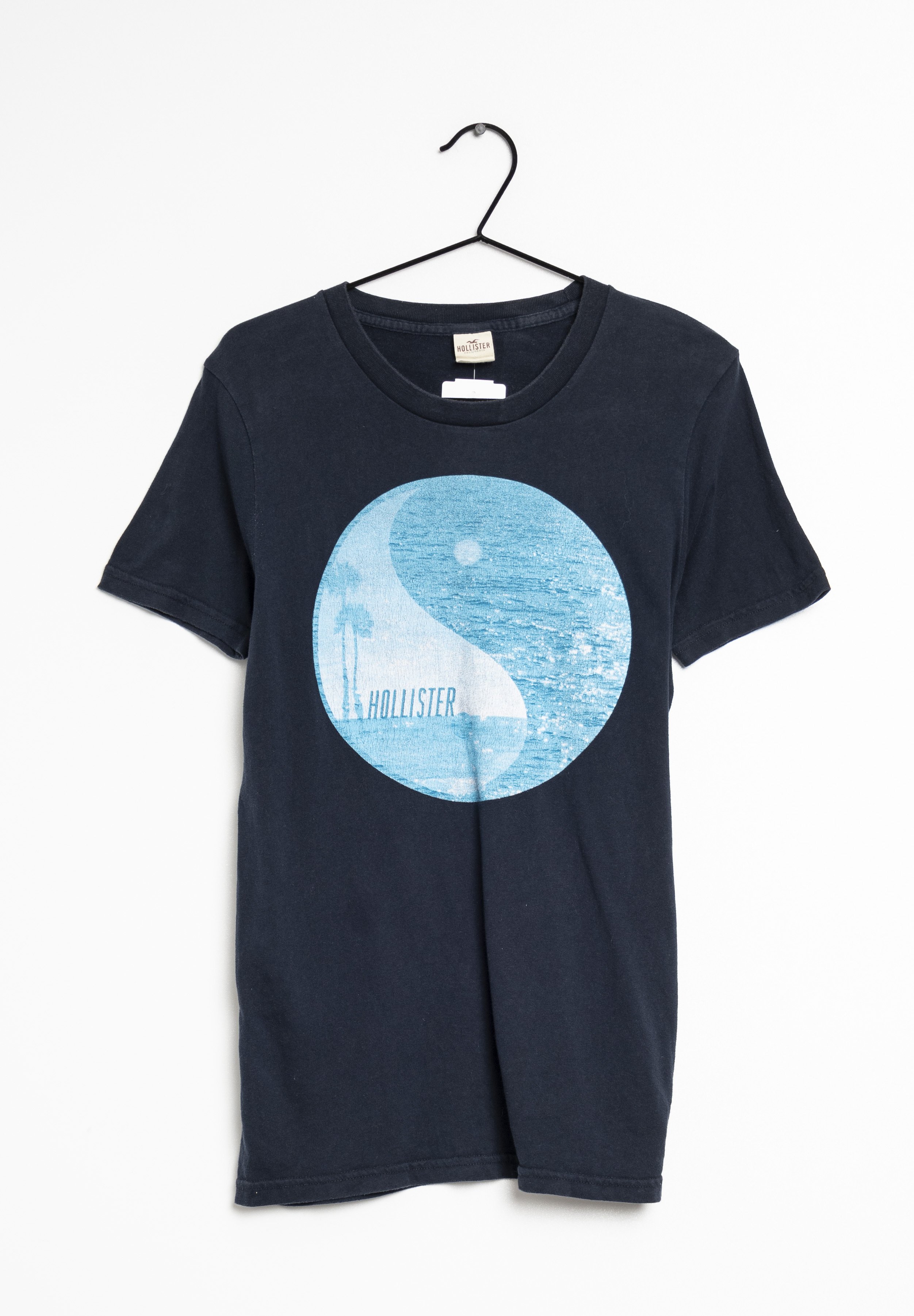 Hollister Co. Print T-shirt - black 