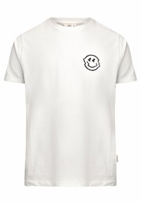 BECKHAM TEE - Marškinėliai su spaudiniu - white