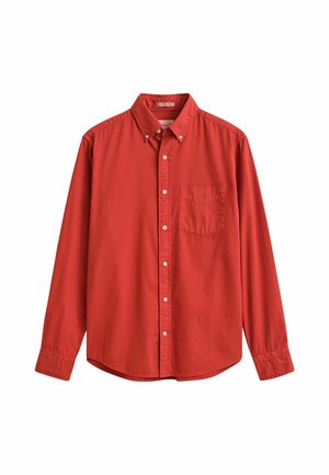 GANT, GANT REGULAR FIT GARMENT-DYED TWILL SHIRT - Chemise - maple fire