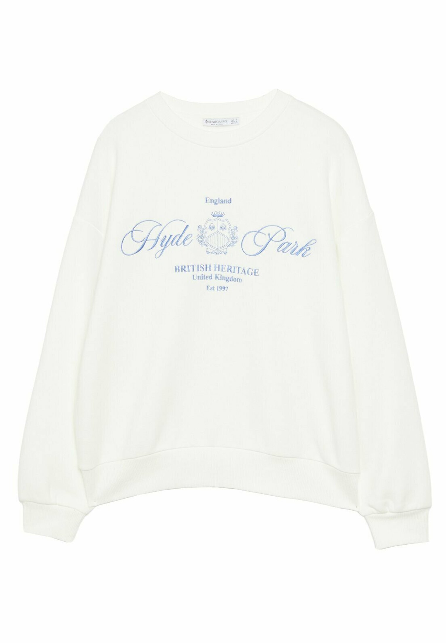 College sweatshirt
