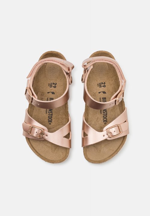 Birkenstock RIO AS KIDS ELECTRIC METALLIC NARROW - Sandals - electric metallic copper — foto 4