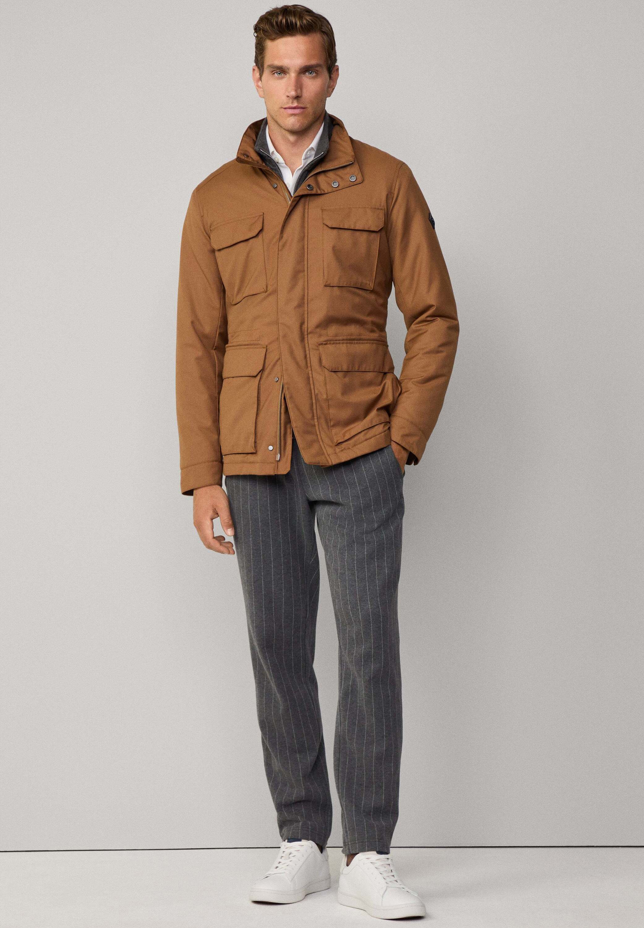 Hackett London TAILORED FIELD - Outdoor jacket - camel beige/tan