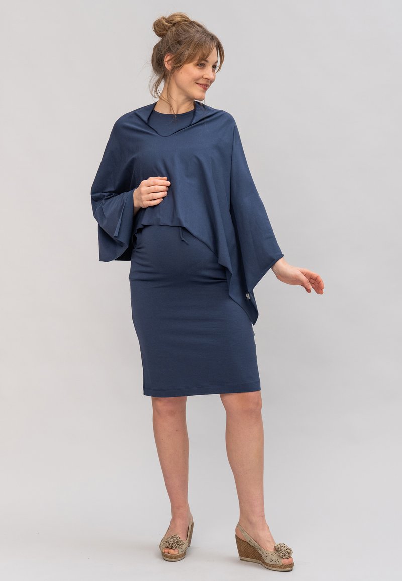Damen Freizeitkleider | stillfashion NURSING Jerseykleid dressblues/dunkelblau - SU89901 Damen Freizeitkleider | stillfashion NURSING Jerseykleid dressblues/dunkelblau - SU89901