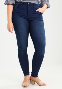 Jean Femme Super Slim Taille Haute Zizzi Amy - Coton Extensible, Coupe Très Ajustée - Taille 42 à 60