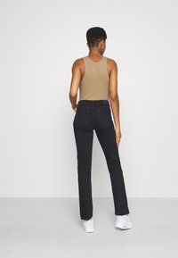 Lee Jeans straight leg - black denim