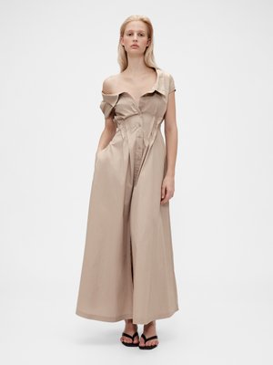 GAP STUDIO SHIRTDRESS - Skjortekjole - classic khaki