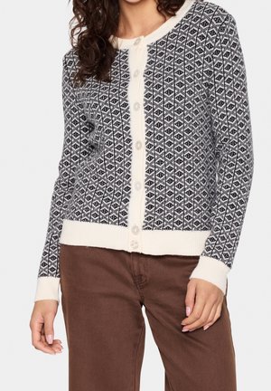 Saint Tropez Strickjacke - black