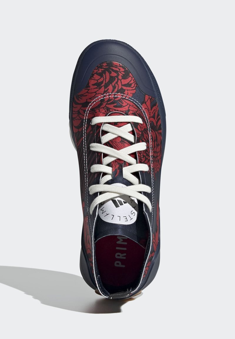 Adidas By Stella Mccartney Adidas By Stella Mccartney Treino Mid Cut Print Shoes High Top Trainers Blue Zalando Co Uk