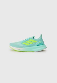 PUREBOOST 5 - Road running shoes - semi flash aqua/lucid lemon/ftwr white