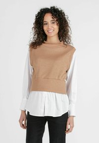 Attesa Maternity KENDALL M - Trui - camel/white