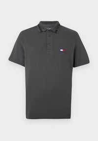 BRANDED POLO - Polo - washed black