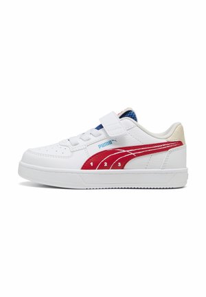 CAVEN FUN SNEAKERS - Matalavartiset tennarit - white/for all time red/tropical blue