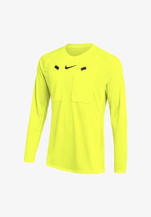 Nike Performance, Long sleeved top - gelbschwarz