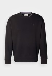 NECK LOGO - Felpa - black