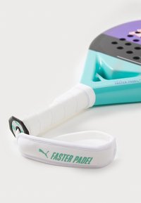 Puma NOVA PADEL COURT - Padelio raketė - purple glimmer/black/aquatic/white