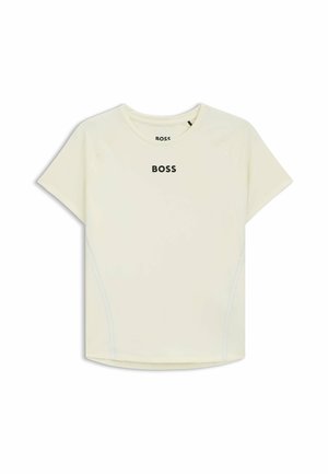 BOSS, ELOGOFIT2 - T-shirts print - open beige sixteen