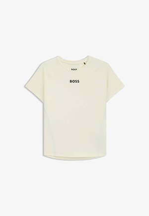 BOSS, ELOGOFIT2 - T-shirts print - open beige sixteen