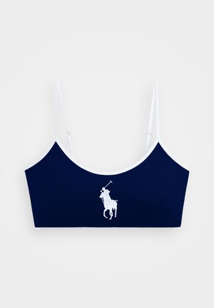 Polo Ralph Lauren CROP CAMI - Haut de bikini - navy