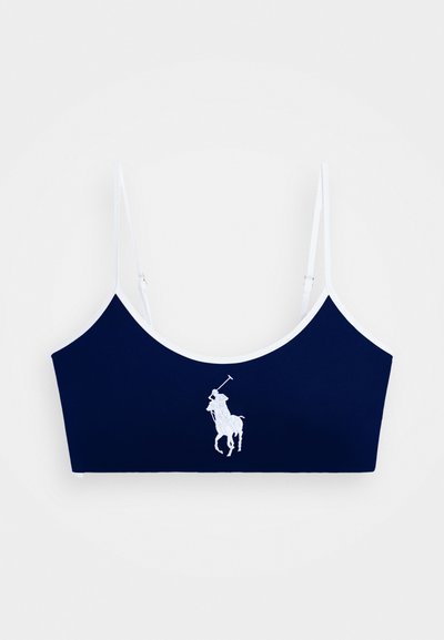 Polo Ralph Lauren CROP CAMI - Gornji dio bikinija - navy