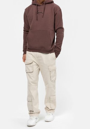 Karl Kani Felpa con cappuccio - brown