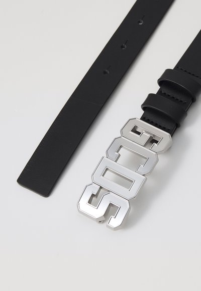 GCDS LOGO BELT UNISEX - Belt - black