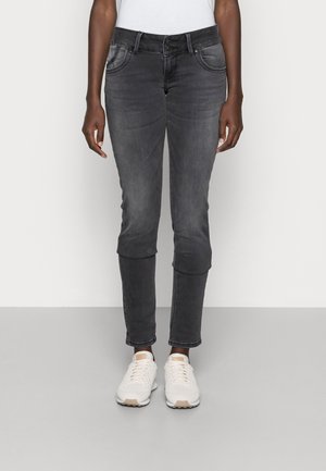 Slim fit jeans - dark-blue denim