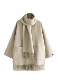 HAND SEWN RICH SET - Klassischer Mantel - cream