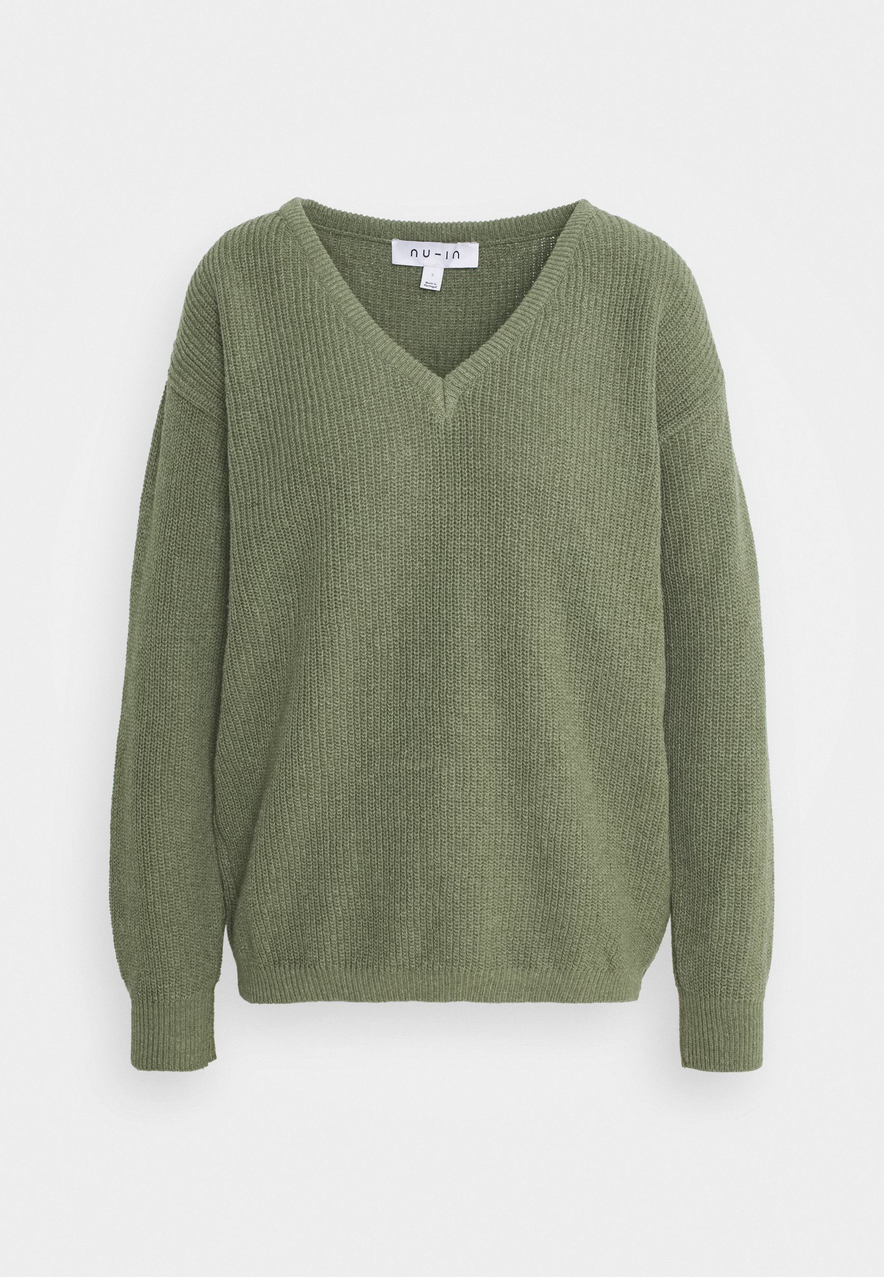 NU IN DEEP VNECK JUMPER Trui greenGroen Zalando.nl NU IN DEEP V NECK JUMPER Trui off white Zalando.nl
