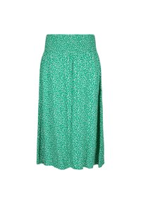 Zizzi FLASH MIT SMOK - Maxisukňa - bright green wh.aop
