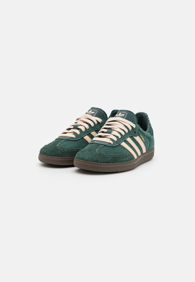 adidas Originals SAMBA OG - Trainers - crystal sand/mineral green 