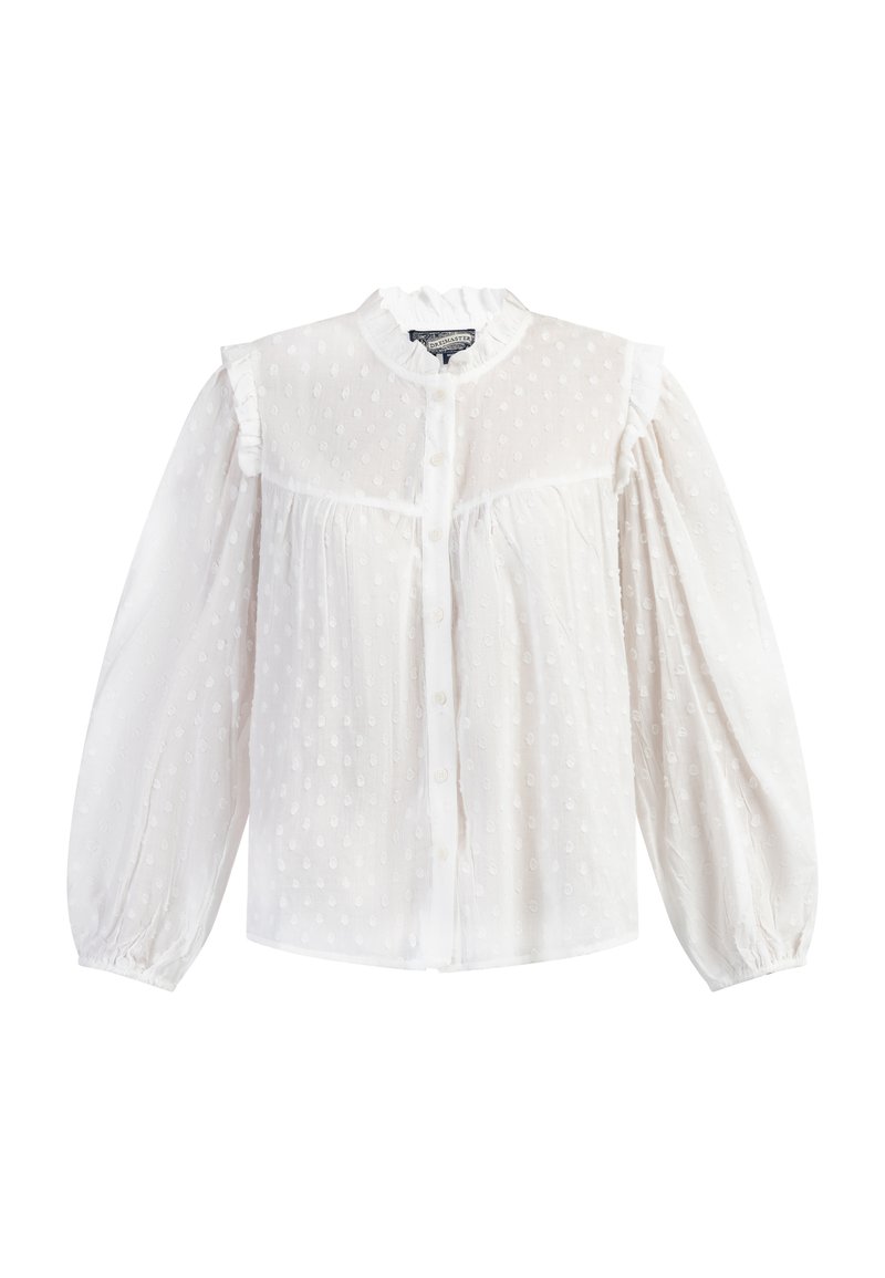 dreimaster Overhemdblouse wit dreimaster Overhemdblouse wit