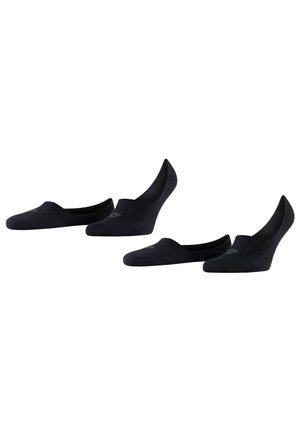 Burlington EVERYDAY 2-PACK HIDDEN IN SHOE - Varrettomat sukat - black