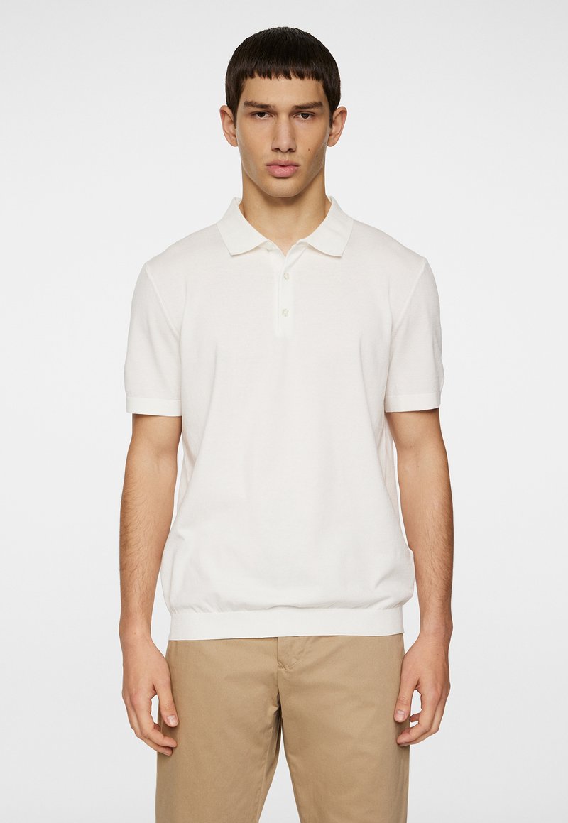 J.LINDEBERG - RIDGE - Polo - white, Ampliar