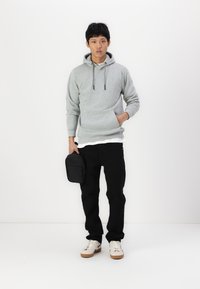 Brave Soul TEPPE - Φούτερ με κουκούλα - light grey